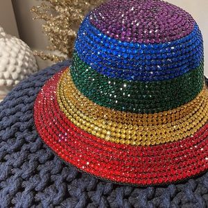 Woman’s Rainbow Bucket Hat